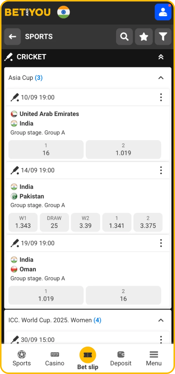 Choose the most profitable odds to bet on.