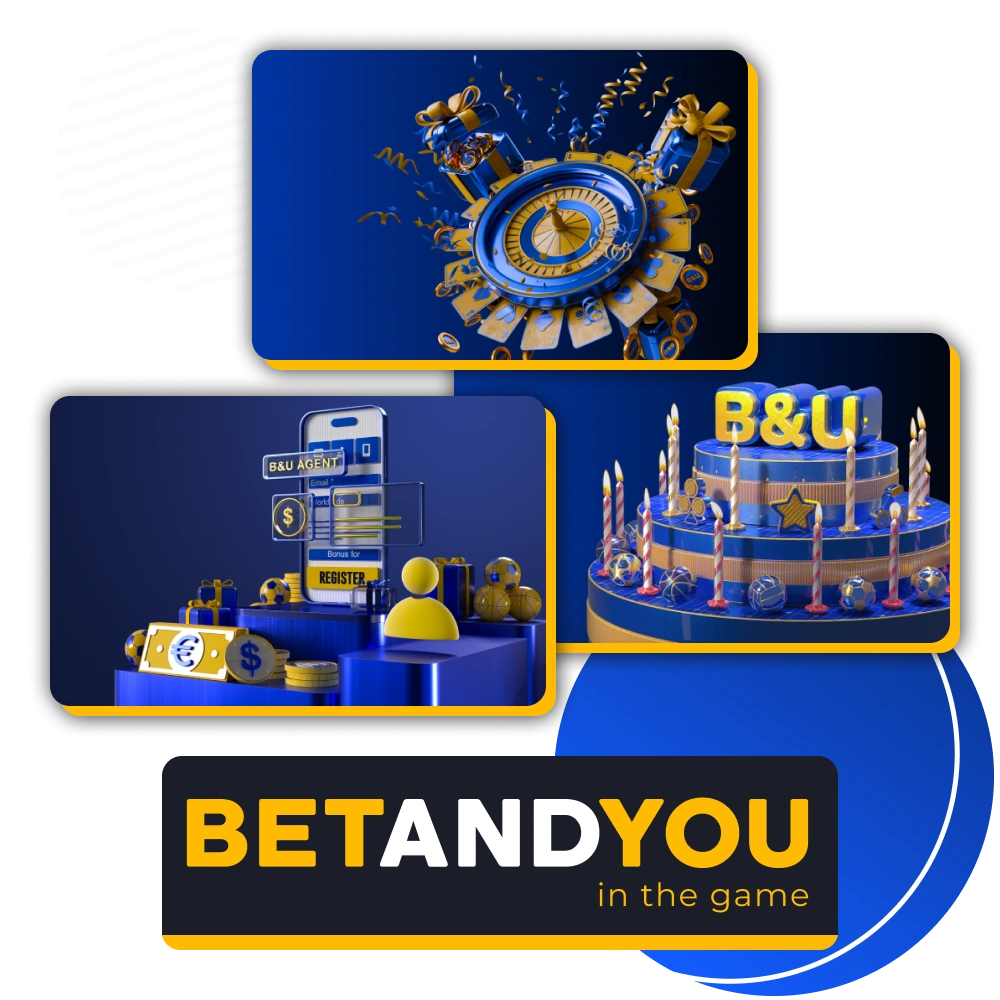 Visit the official BetAndYou Casino website and claim the best bonuses and promo codes.